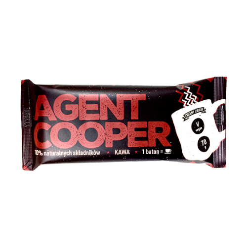 Vegán kávés szelet – Agent Cooper, 70 g